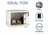 Ozone  Opal Ivory Electronic Safe For Home And Office
