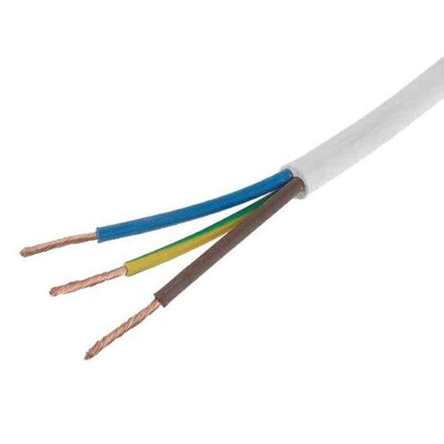 Polycab 6 Sqmm 3 Core FRLS Black Copper Sheathed Flexible Cable, Length: 100 m