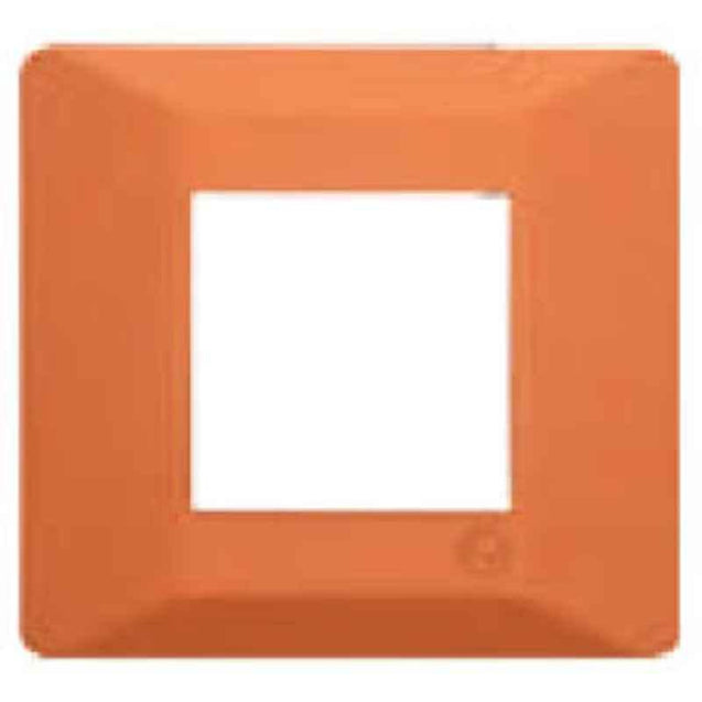 L&T Entice 1 Module Firestorm Orange Plate, CB91101FS11 (Pack of 15)