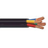 KEI 6 sqmm 2 Core FR Black Copper sheathed Flexible Cable, Length: 100 m
