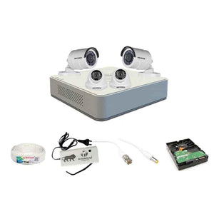 Hikvision 2MP 2 Bullet, 2 Dome & 4 Channel DVR Combo Kit