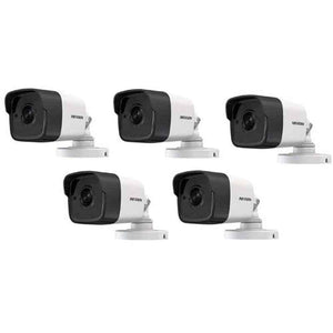 Hikvision 5MP Ultrahd 4K Ir Cctv Bullet Camera, DS-2CE1AHOT-ITPF, (5 Pieces)