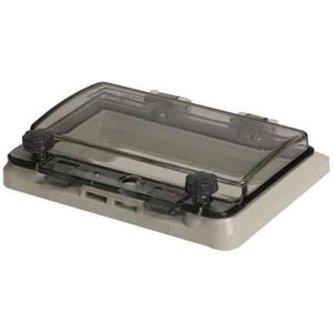 Power N Pack 128x99x31mm Transparent Contact Protection Window Hood for Distribution Box