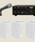 Ahuja Audio Kit of Amplifier DPA 370 , AUD-70XLR With Three PS-300TM WALL SPEAKERS