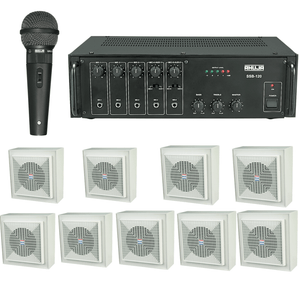 ahuja-audio-kit-of-amplifier-ssb-120-aud-59xlr-with-nine-ws-661t-wall-speakers