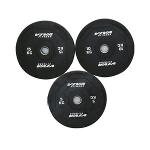 BLACK BUMPER PLATES (Pack of ten)