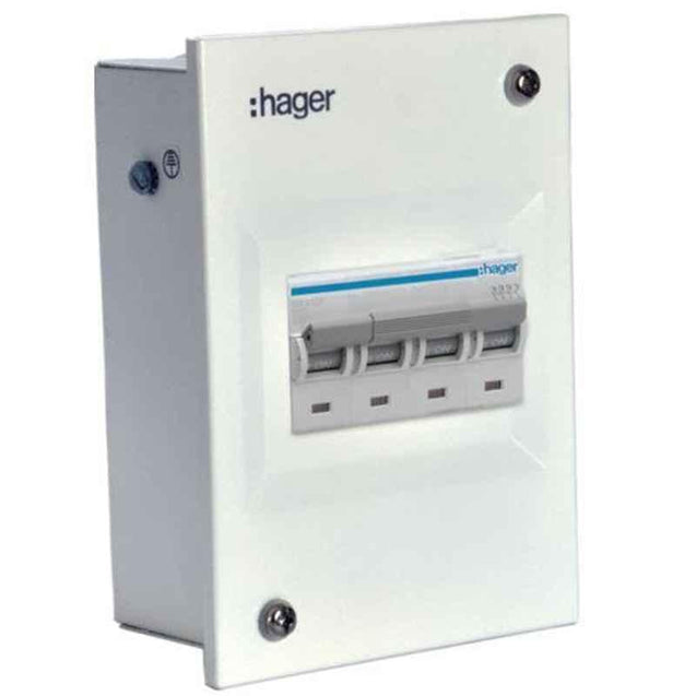 Hager Novello+ 3 Poles Hinged Door Metal One Way Enclosure Box, VYM160HM