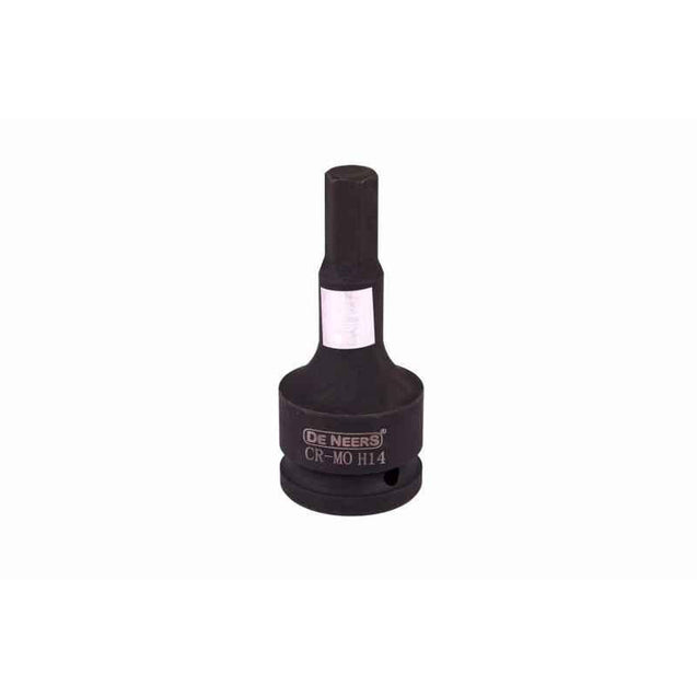 De Neers IMP-H12 1/2 inch Square Drive Single Forged Impact Allen Socket, Size: 12 mm