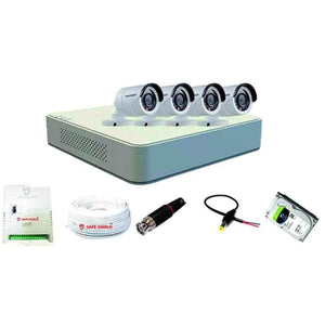 Hikvision 1080P 4 Bullet Camera Kit with Speedlink Cable & Power Supply