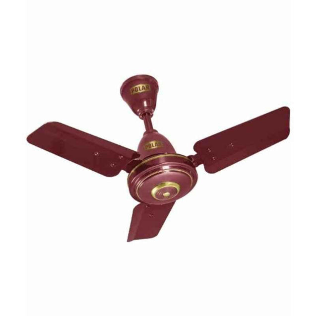 Polar PFCM600BRN Megamite Brown Ceiling Fan, Sweep: 600 mm