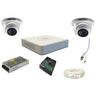 Hikvision 2MP 4 Channel Full Hd Camera Combo Kit & Hd Dvr with 2 Dome & 2 Bullet Camera