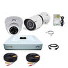 Godrej SeeThru 2MP Full HD CCTV Camera Kit without Hard Disk, Godrej2MP2DOME1BULLET