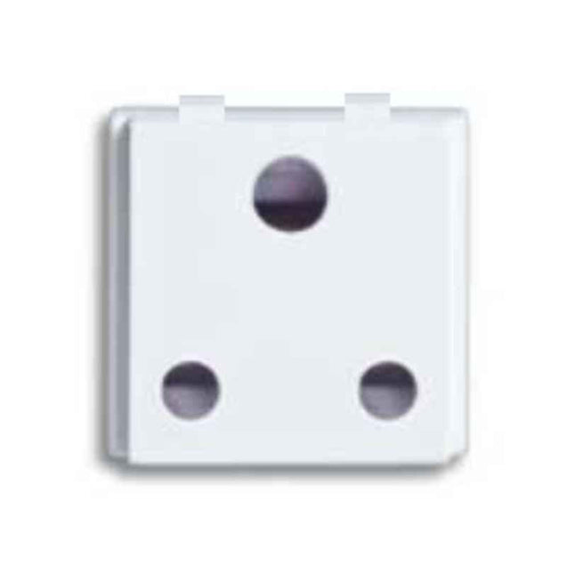 Greatwhite Fiana 16A White 3 Pin Socket, 20241-Wh (Pack of 10)