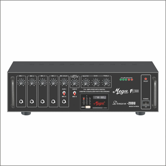 Mega Denson 200U High power mixer Amplifier