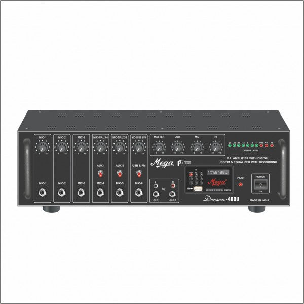 Mega Denson 400U High power mixer Amplifier