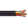 KEI 2.5 sqmm 19 Core FR Black Copper sheathed Flexible Cable, Length: 100 m