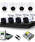 Dahua 4 Pcs 2MP Dome CCTV Security Camera, 4 Pcs 2MP Bullet Camera, 4 Channel DVR, Power Adaptor & 1TB Surveillance Hard Disc Kit