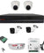 CP Plus 2.4MP White & Black 2 Dome & 2 Bullet Camera with 4 Channel DVR & HDD Kit