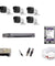 Hikvision 5MP 5 Pcs Bullet Camera with 25m EXIR Built-in Mic & 8 Channel DVR Full Combo Kit with all accessories, HIKVISION5MP5BULLET8CHDVR2TBHD