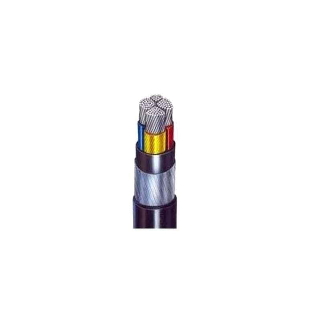 KEI 150 Sqmm 3.5 Core Aluminum Armoured Power Cable, A2XFY, Length: 100 m