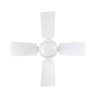 Usha Swift 600 78W Rich White 4 Blades Ceiling Fan, Sweep: 600 mm