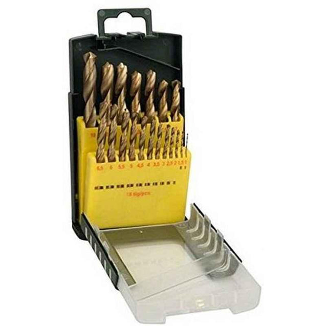 Bosch 19 Pcs 1-10mm Metal Drill Bit Set, 2607017152