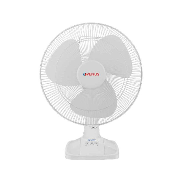 Venus Sway Plus STF-400 60W 1300rpm White Table Fan, Sweep: 400 mm