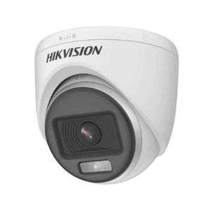 Hikvision 2MP Night Vision Dome CCTV Camera with Usewell BNC & DC Connectors, COLOR-VU DS-2CE70DF0T-PF