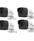 Hikvision 5MP Ultrahd 4K Ir Cctv Bullet Camera, DS-2CE1AHOT-ITPF, (4 Pieces)