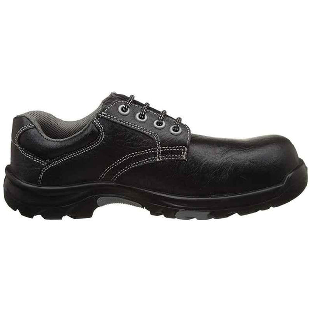Allen Cooper AC-1427 Heat & Shock Resistant Black Safety Shoes
