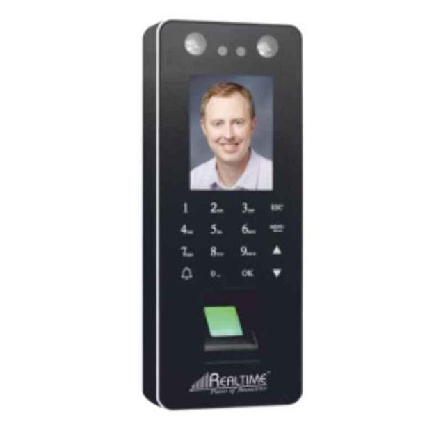 Realtime T61F Face With Fingerprint Professional Biometric Attendance Machine-Without Power Supply