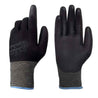 Karam HS-22 PU Black Hand Gloves, Size: M (Pack of 10)