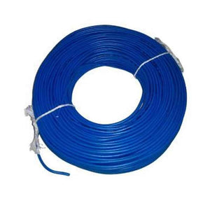 KEI 50 Sqmm Single Core FRLSH Blue Copper Unsheathed Flexible Cable, Length: 100 m