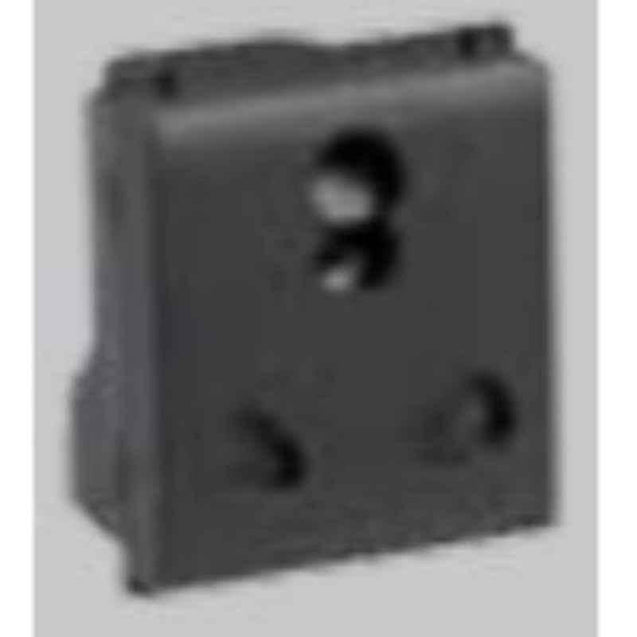 Crabtree Murano 6A Grey 2 Pin Socket, ACUKXXB062 (Pack of 20)