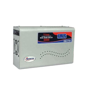 Microtek EM 4170+ 170-280V Digital AC Voltage Stabilizer for Upto 1.5 Ton AC with 3 Years Warranty, 899-150-4170