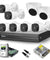 Dahua 2 Pcs 2MP Dome CCTV Security Camera, 6 Pcs 2MP Bullet Camera, 8 Channel XVR, Power Adaptor & 1TB Surveillance Hard Disc Kit