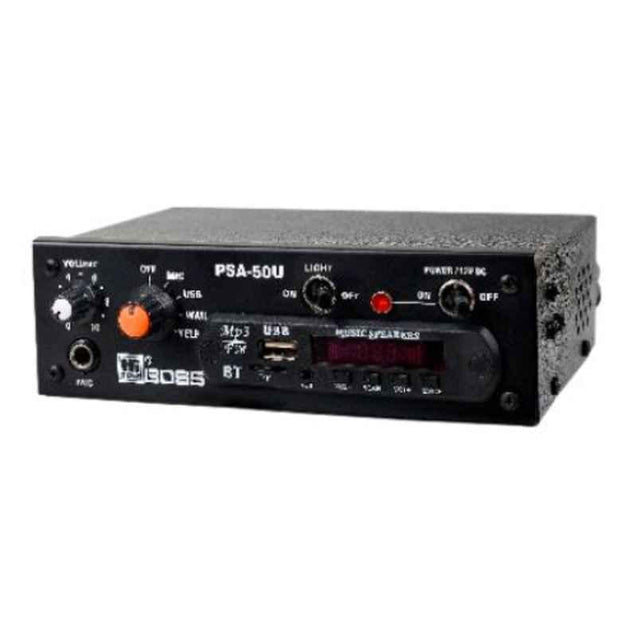 Hitone Boss 30W Mobile PA Vehicle Amplifier with Digital Player, PSA-50U