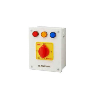 Anchor UNO 63A 3 Rotary Switch Enclosure, 98656