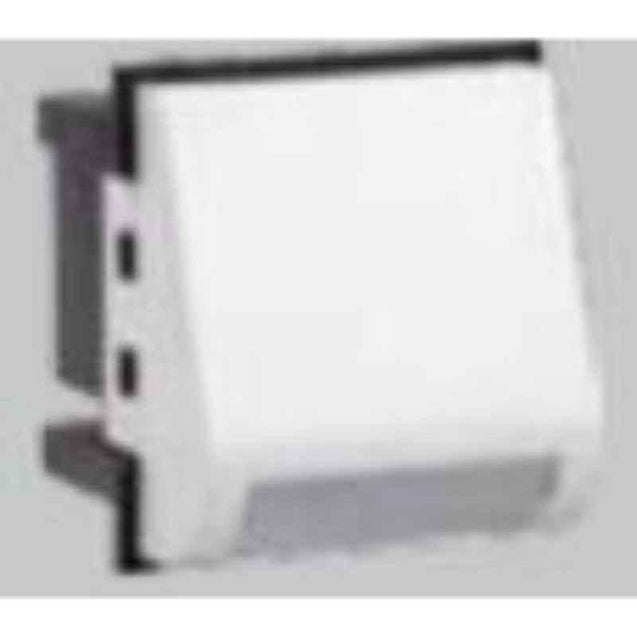 Crabtree Murano 4 Module White Shaves Unit Mono Block Socket, ACUKEXW162