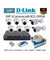 D-Link 8 Cameras 1MP with 8 Channel DVR Combo Kit