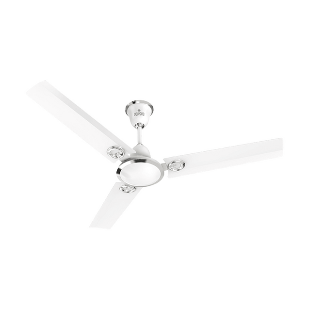 Polycab Elanza 75W 400rpm Pearl White Ceiling Fan, Sweep: 1200 mm