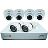 Godrej SeeThru 8 Channel 1080P Full HD White CCTV Camera Kit, SK-6CH1080P4D2B