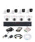 CP Plus 2.4MP White & Black 8 Camera with 8 Channel DVR Kit, CP-8CH-4B-4D-PCWH-1080p