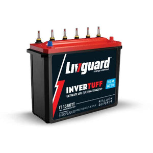 Livguard Invertuff 150Ah Tall Tubular Battery, IT-1560TT