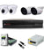 CP Plus 2.4MP 2 Pcs Dome Camera, 2 Pcs Bullet Camera, 4 Channel DVR & 1TB HDD Surveillance CCTV Security Camera Kit.