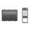 Goldmedal Nixon 3 Module 240V Digital Silver Titanium Grey Main Switch with Key Tag, 103562 (Pack of 5)