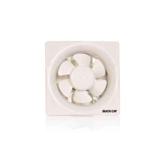 Black Cat 1800rpm White Exhaust Fans, VF-008, Sweep: 200mm (Pack of 2)