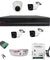CP Plus Full Hd 5MP Cameras 4 Channel Hd Dvr Combo Kit 1 Dome & 3 Bullet Camera