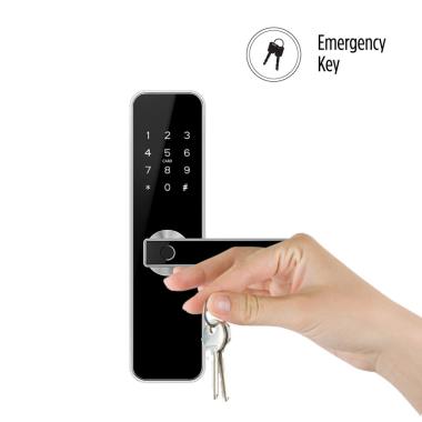 Ozone Digital Fingerprint Door Locks Model OZ-FDL-02 BL Std Morphy BT M