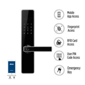 Ozone Digital Door Locks Model OZ-FDL-01 BL Std Morphy BT Plus